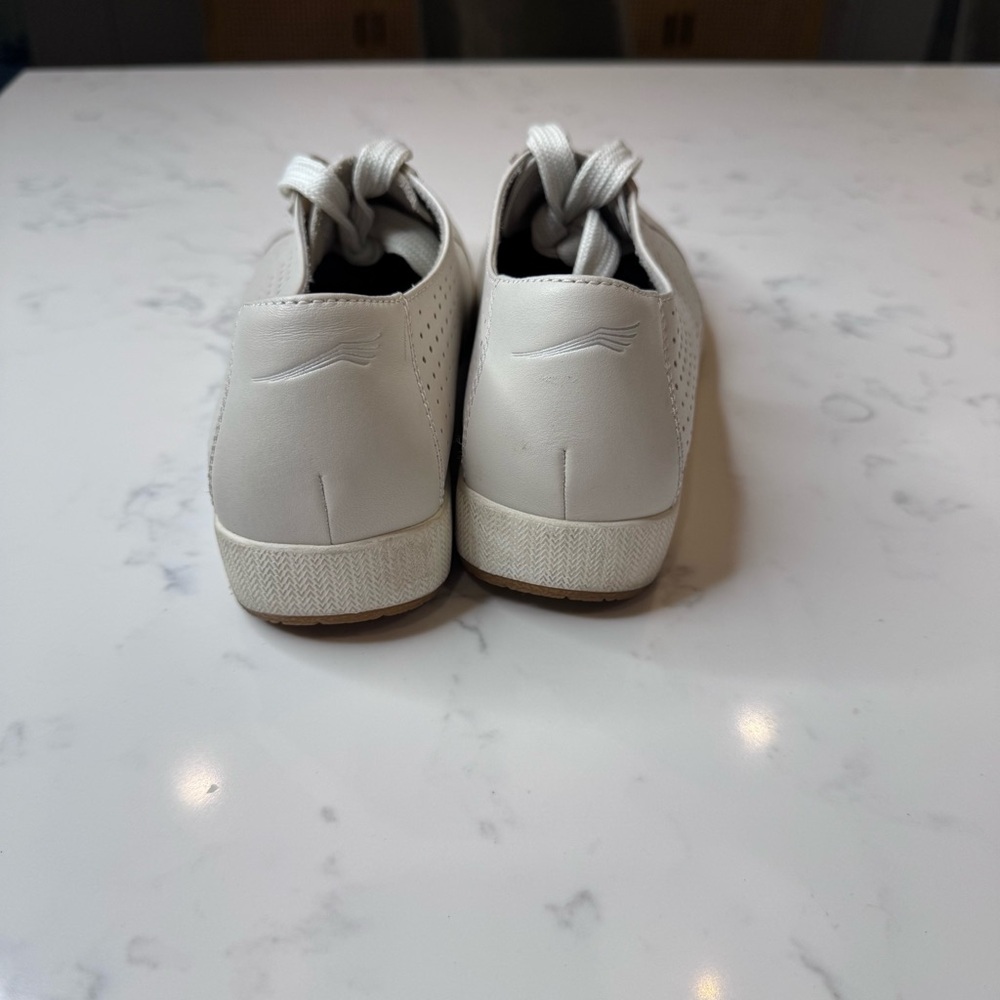 Dansko Orli Ivory Leather Low Top Casual Shoes Sneaker Women's Size 9.5-10 (40) - Picture 7 of 12
